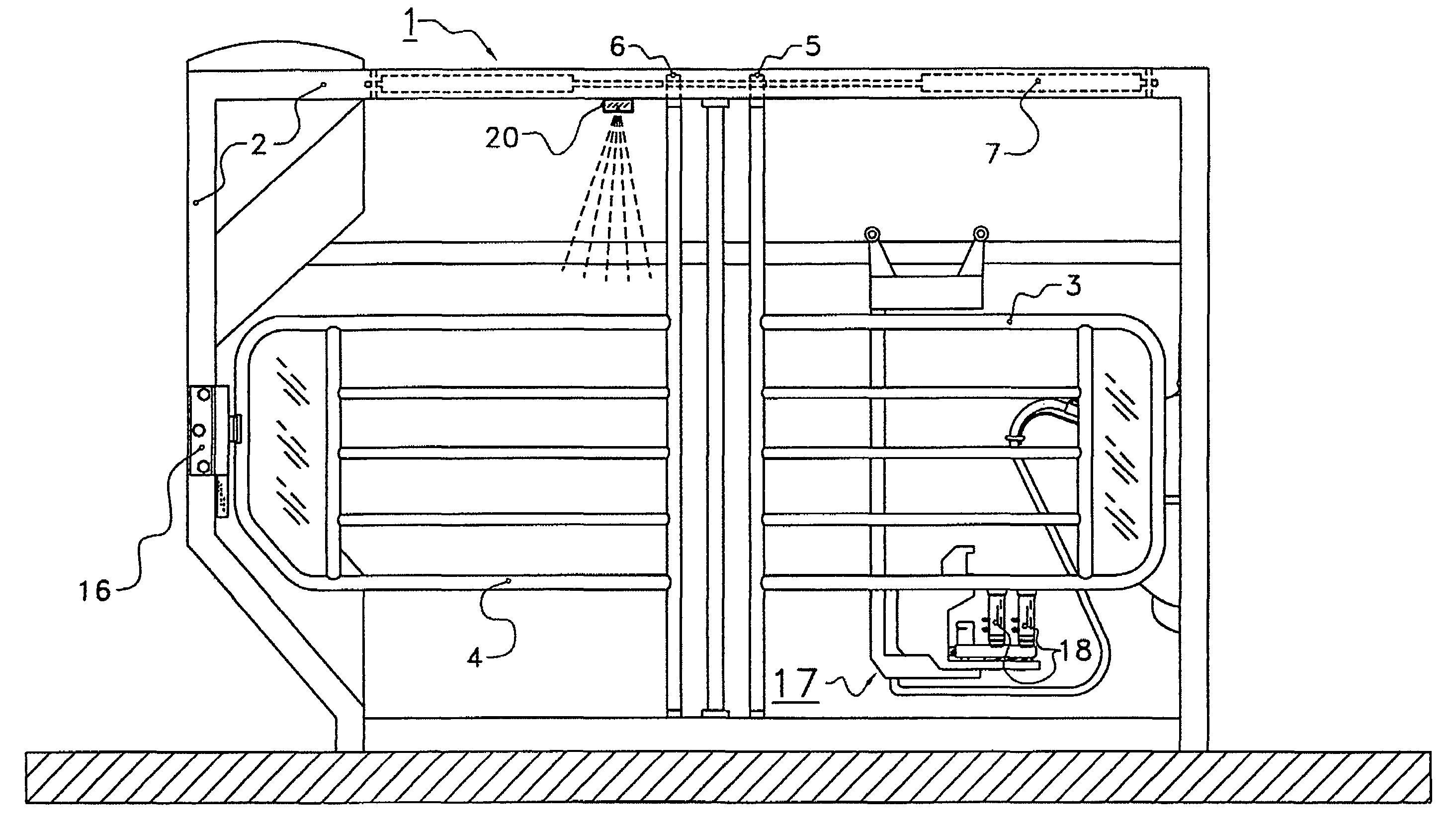 Device for managing animal traffic