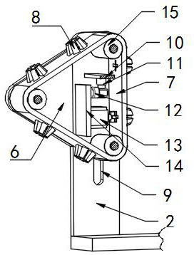 Printing paper winding device