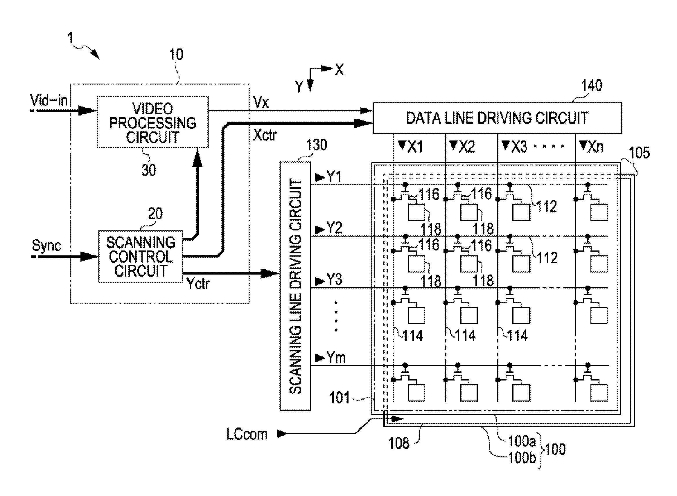 Signal processing device, liquid crystal apparatus, electronic equipment, and signal processing method