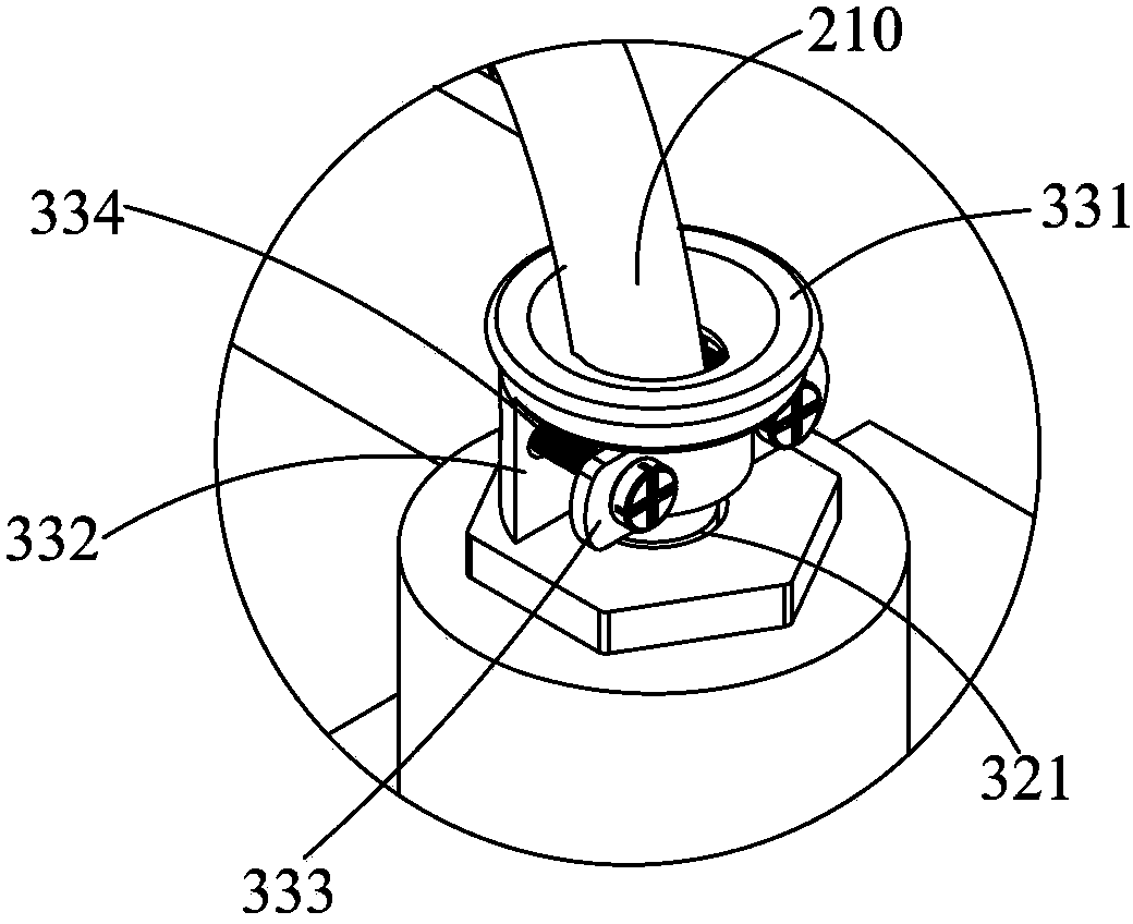 Cable bending fatigue testing device