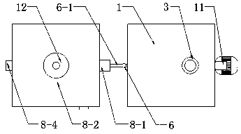 Classified dosing device for sewage treatment