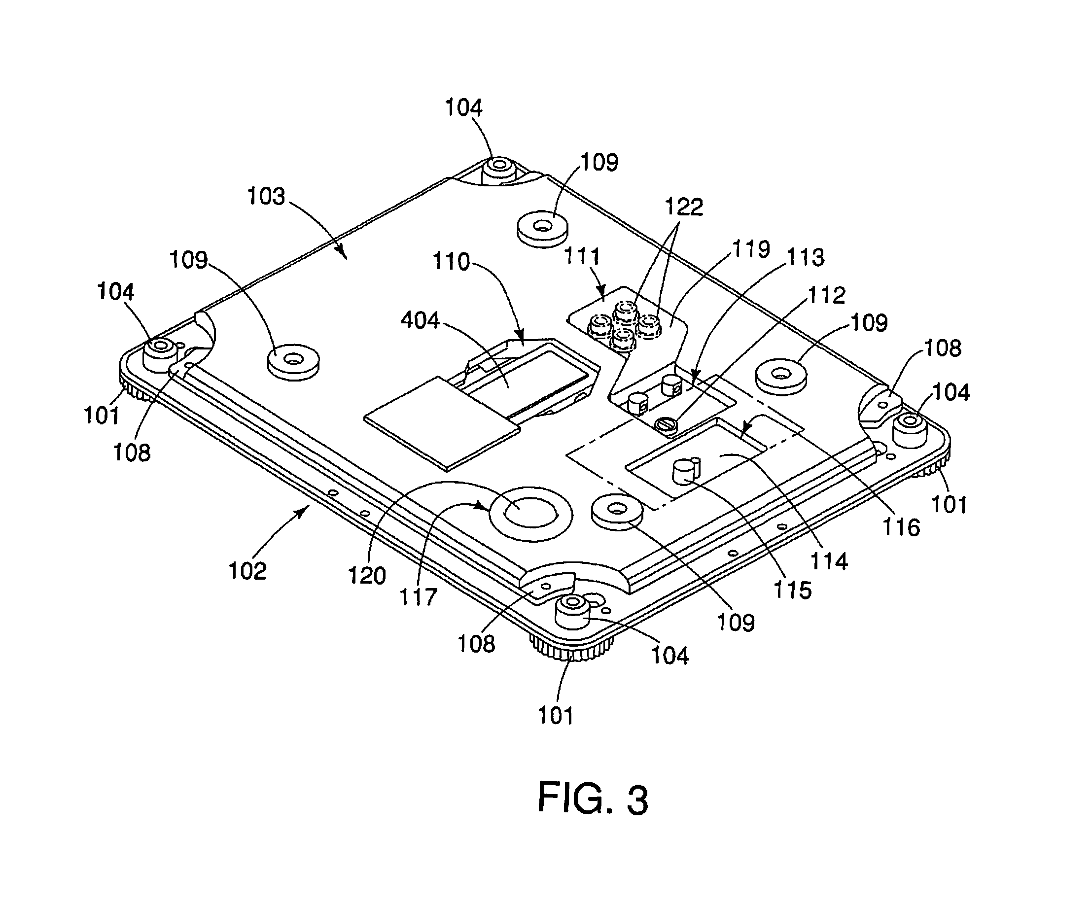 Label printing scale device