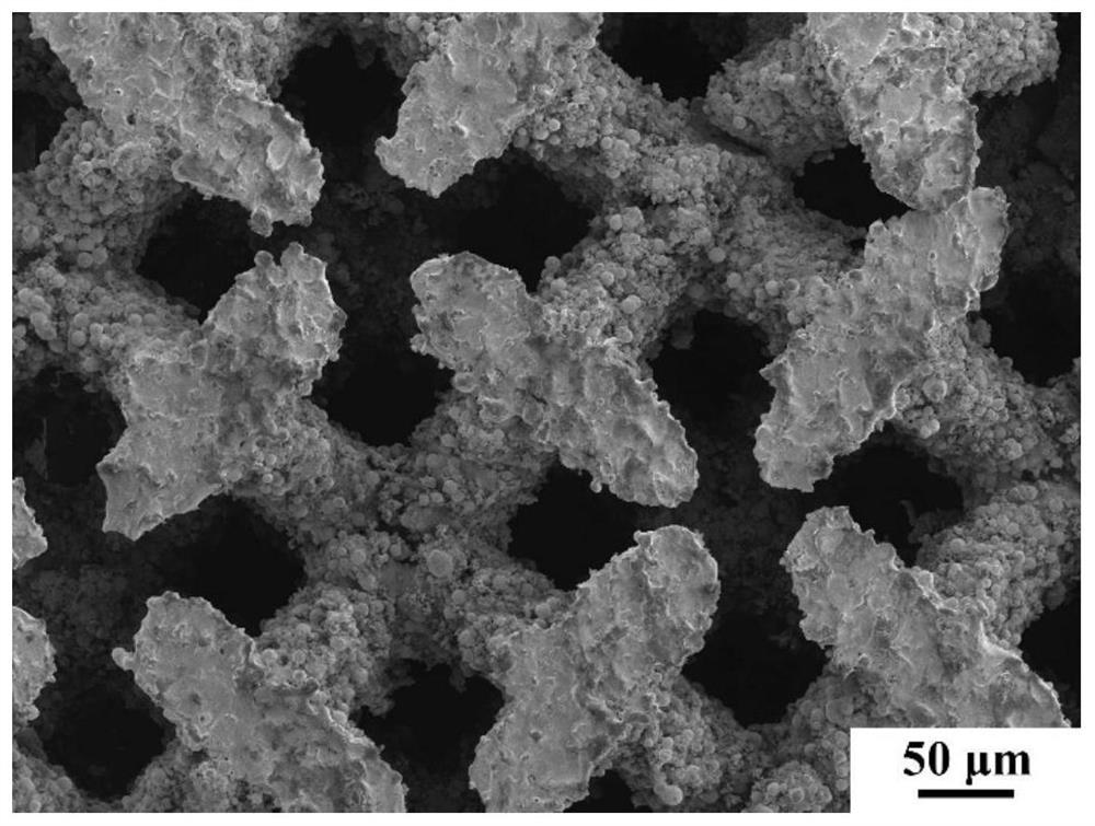 Titanium-based functional material with aperture gradient structure, preparation method and application