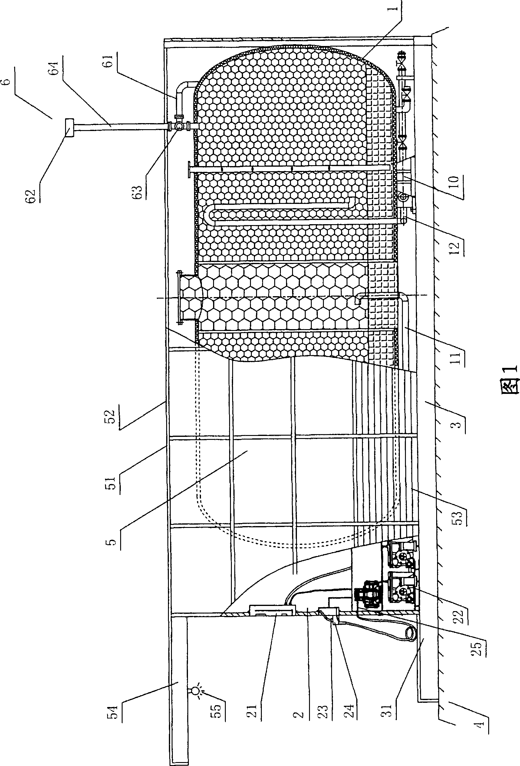 A movable fuel-filling station with a device for recovering fuel-gas airtightly