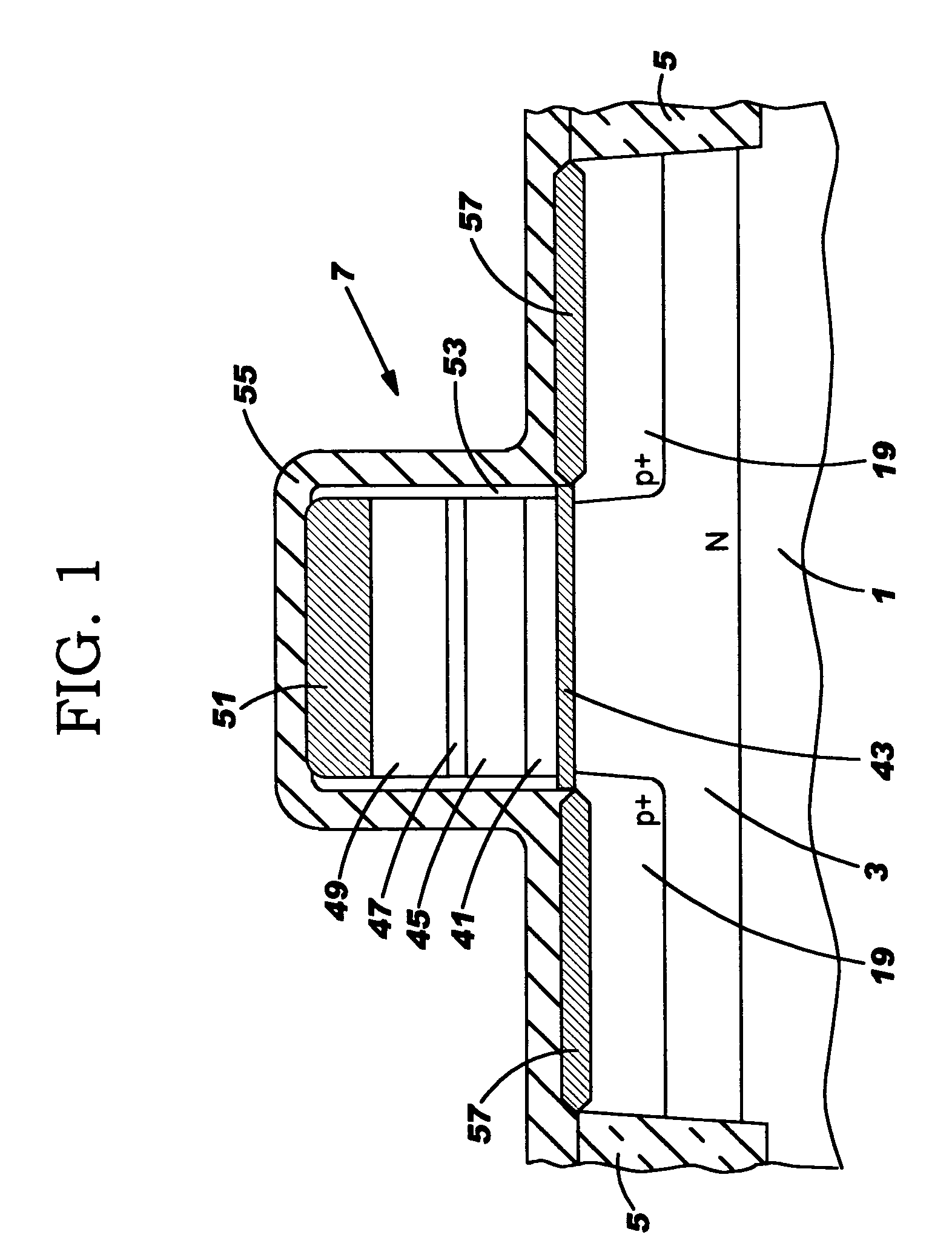 Split poly-SiGe/poly-Si alloy gate stack