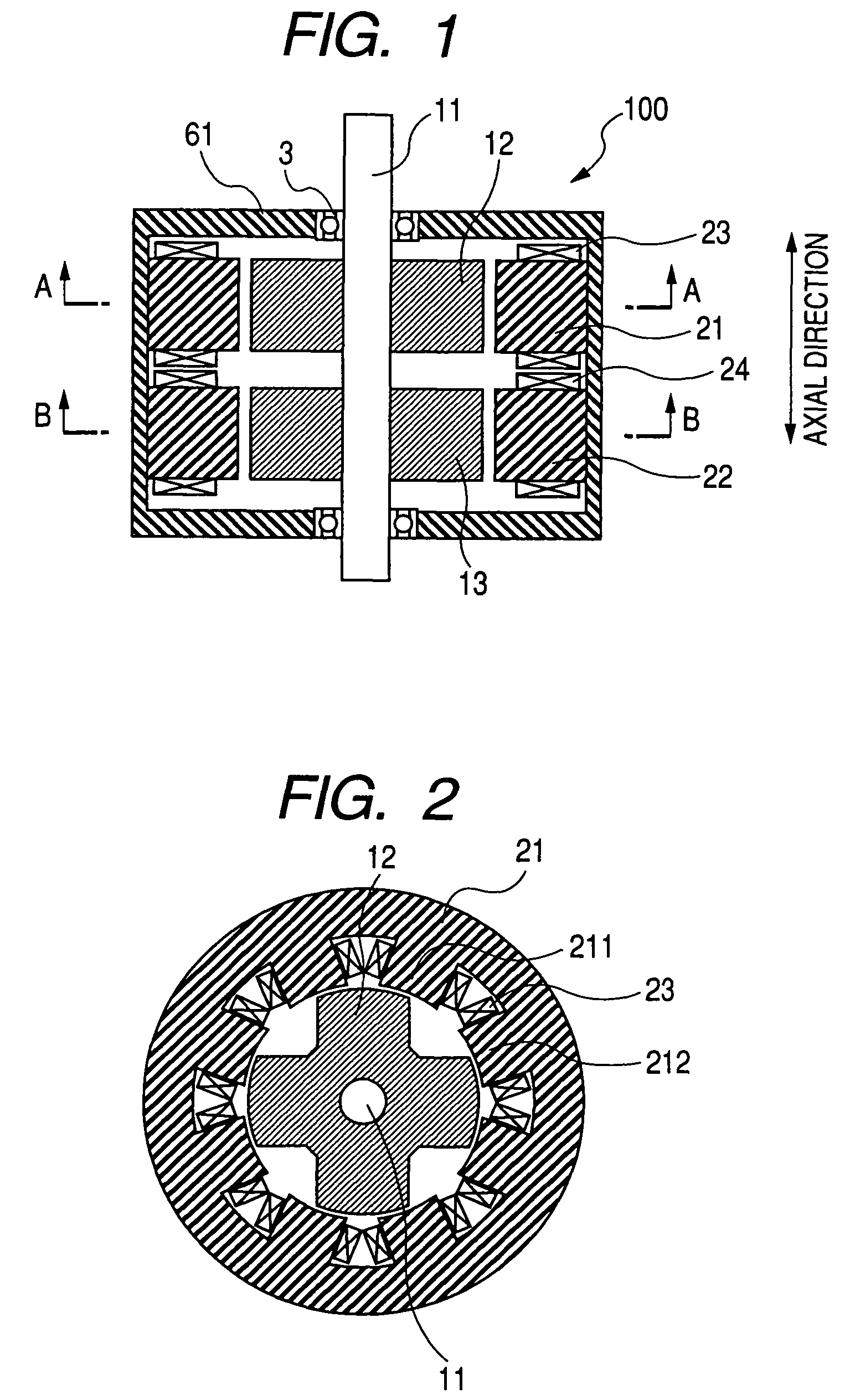 Switched reluctance motor