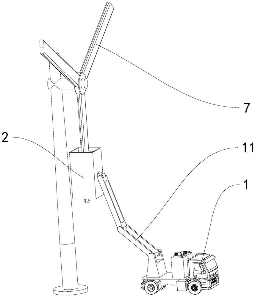 Cleaning system for large power generation fan blades