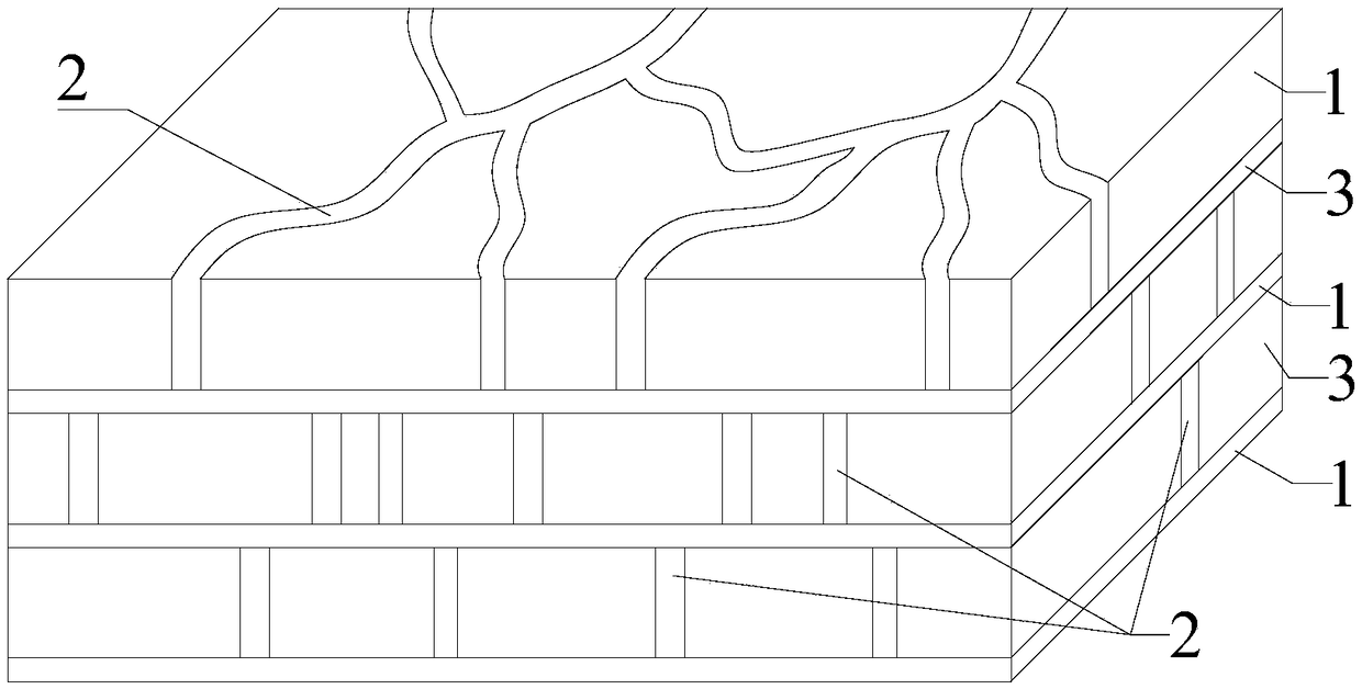 Shielding sheet with air gap and manufacturing method of shielding sheet