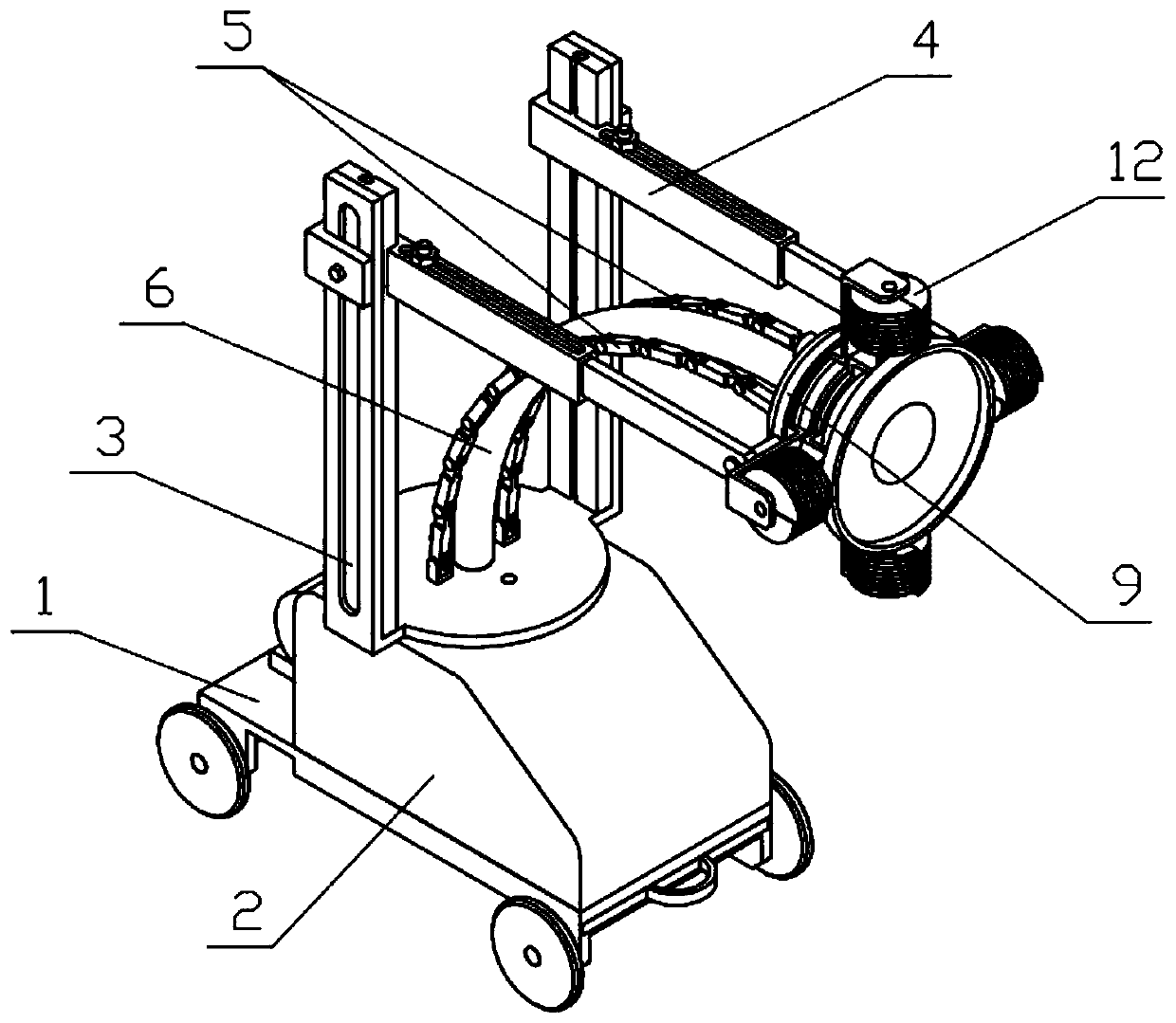 Environment-friendly mechanical machining waste collection device