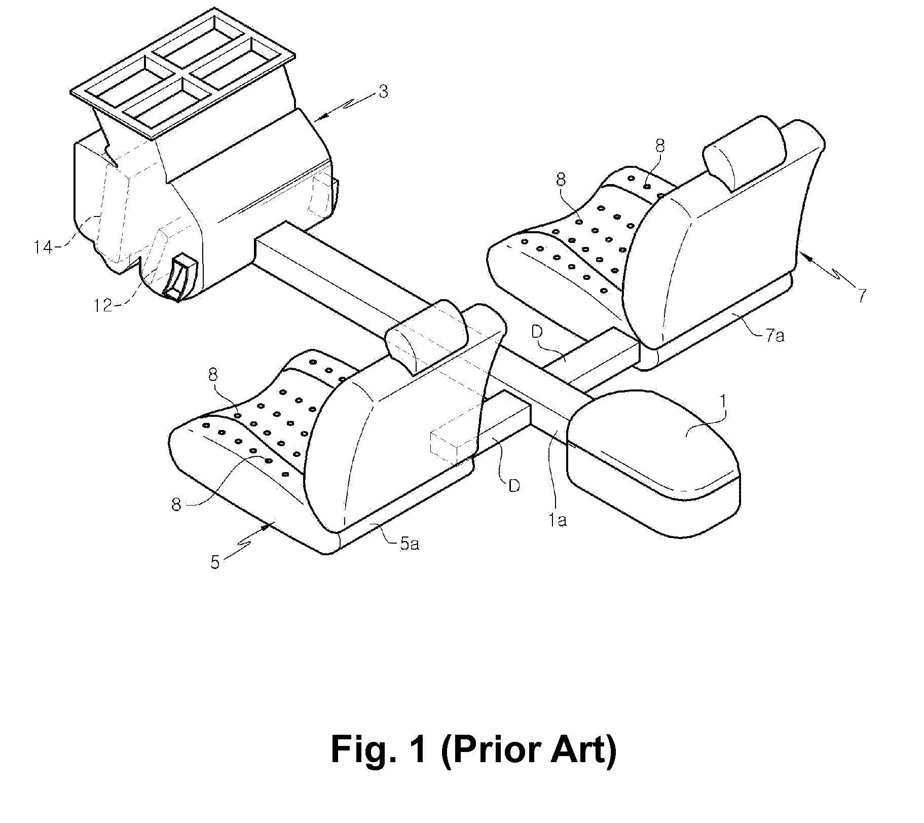 Seat-Air Conditioning System for Automotive Vehicles