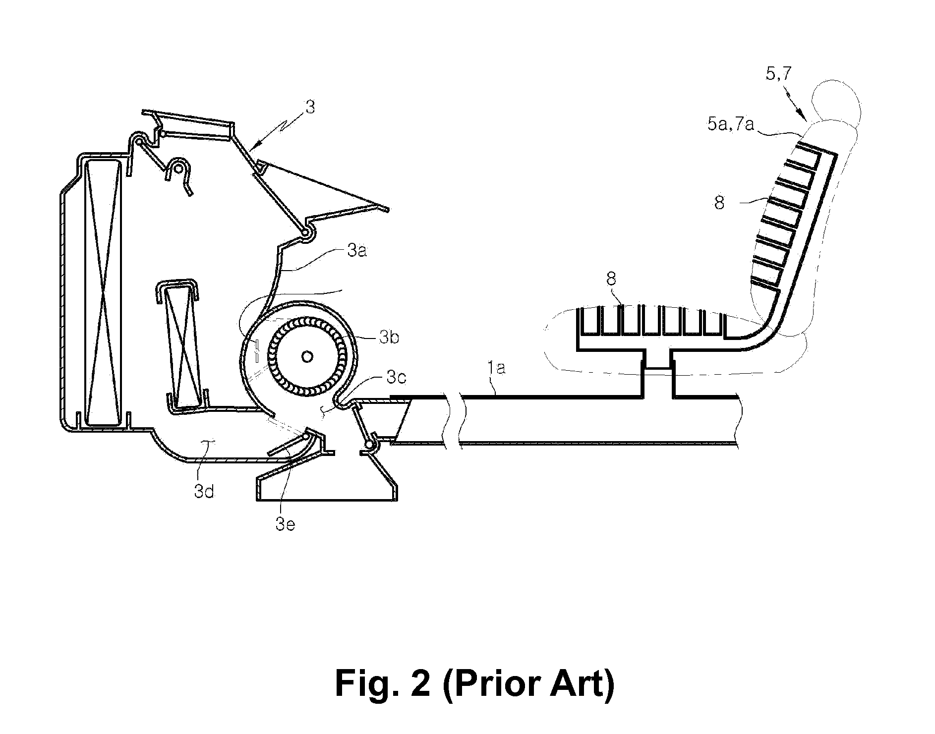 Seat-Air Conditioning System for Automotive Vehicles