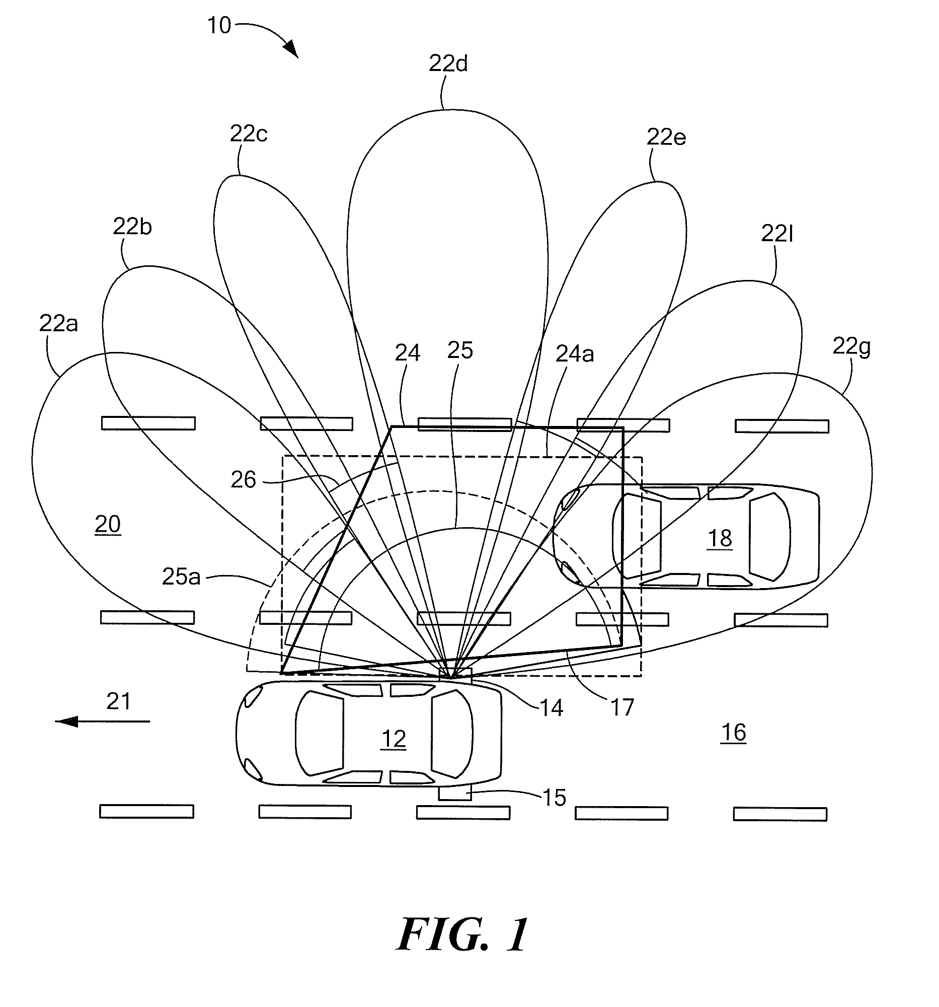 Automotive Radar Sensor Blockage Detection System and Related Techniques