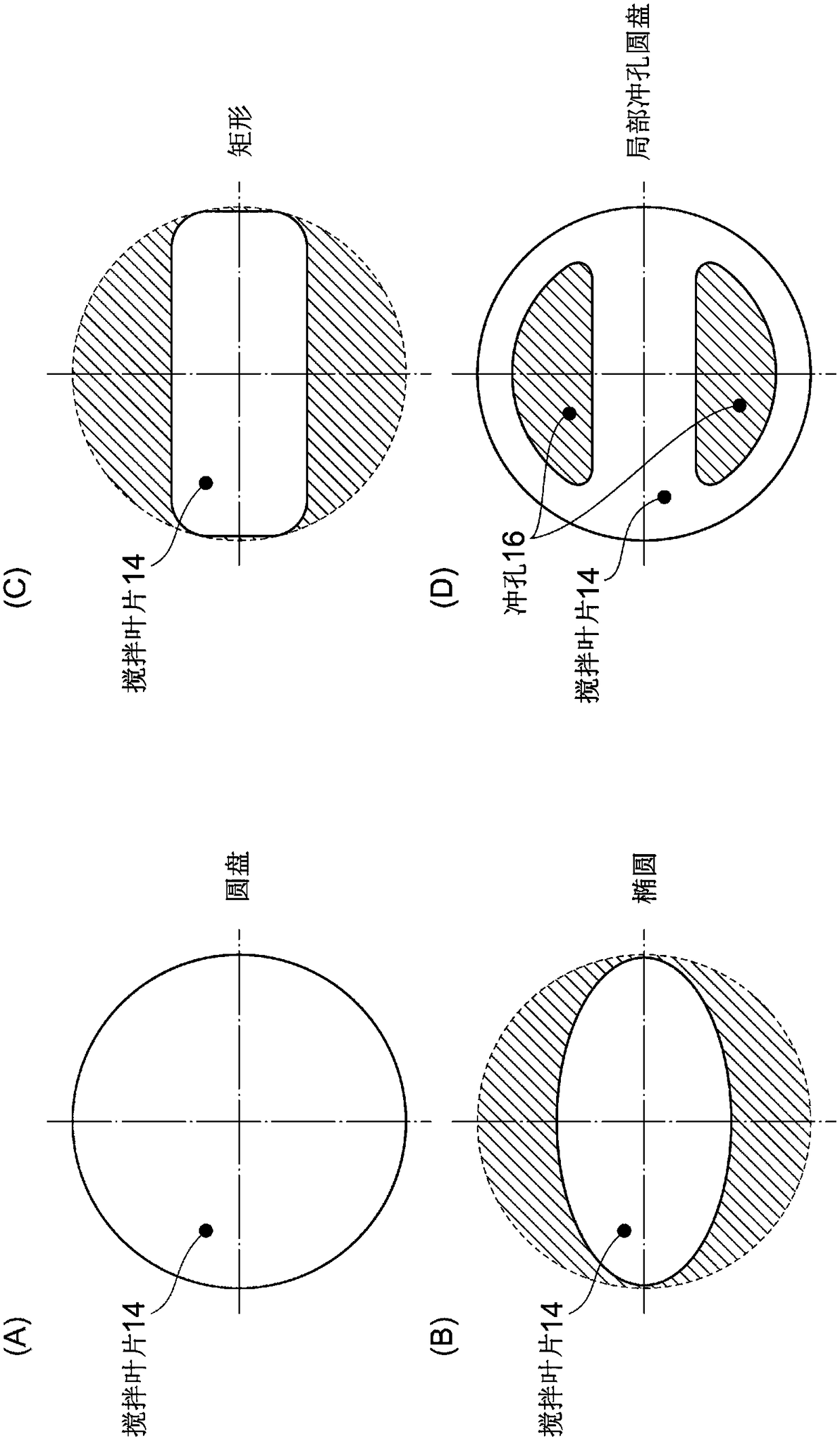 Method for preparing platelets using reciprocating stirring device