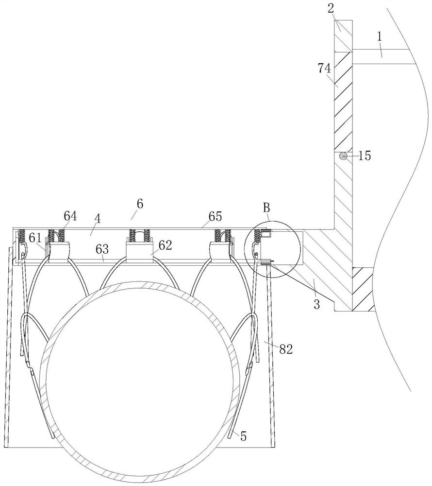 Basketball stand intelligent counting device for physical education