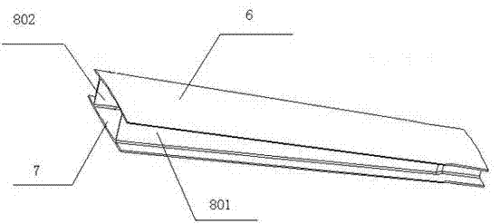 Manufacture method of box-shaped structural main beam made from composite material