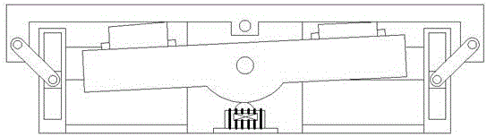 Medical platform device which can incline by angles and adjustment method of medical platform device