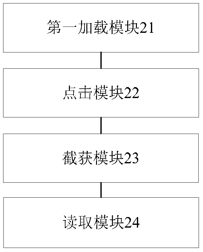 Method and device for obtaining webpage page link address