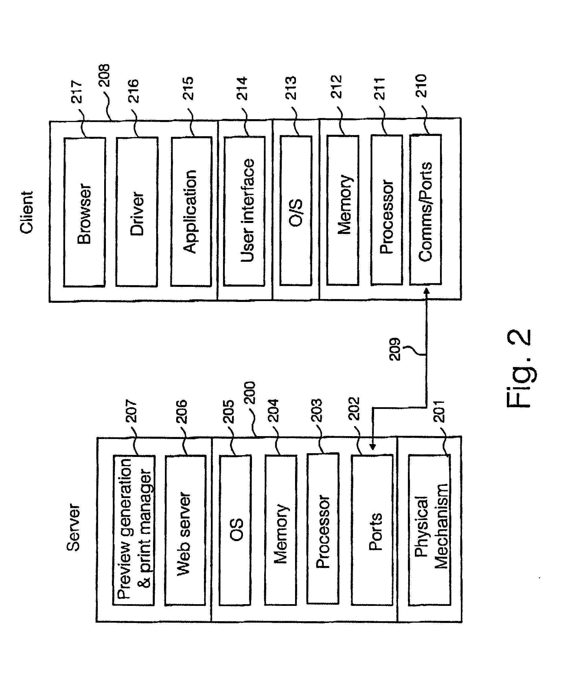 Method and apparatus for job preview in printer device