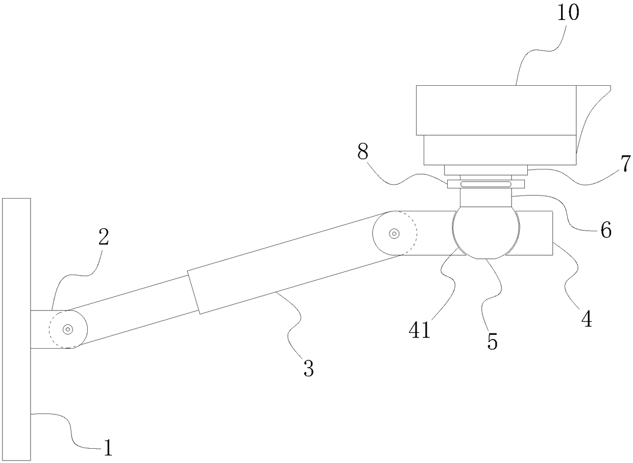 Camera mounting rack