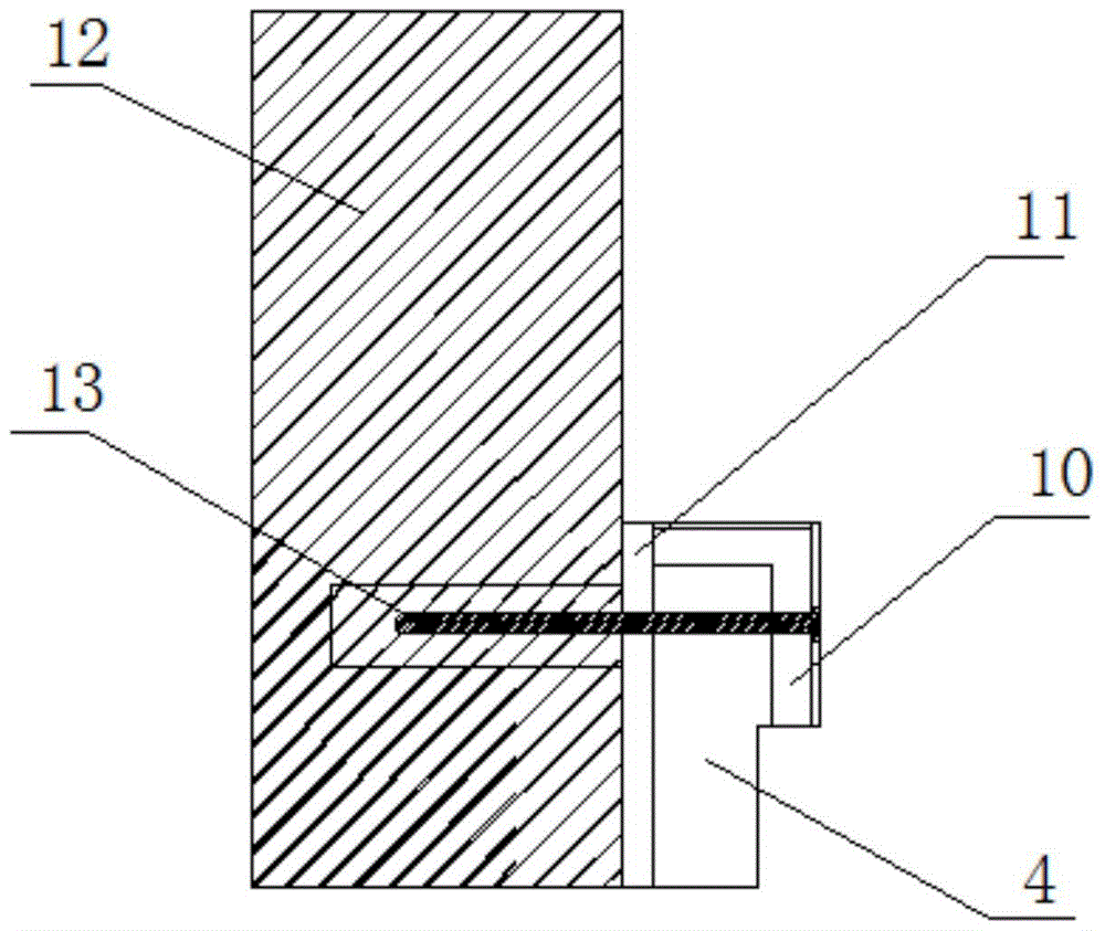 A kind of wooden heat insulation fire door