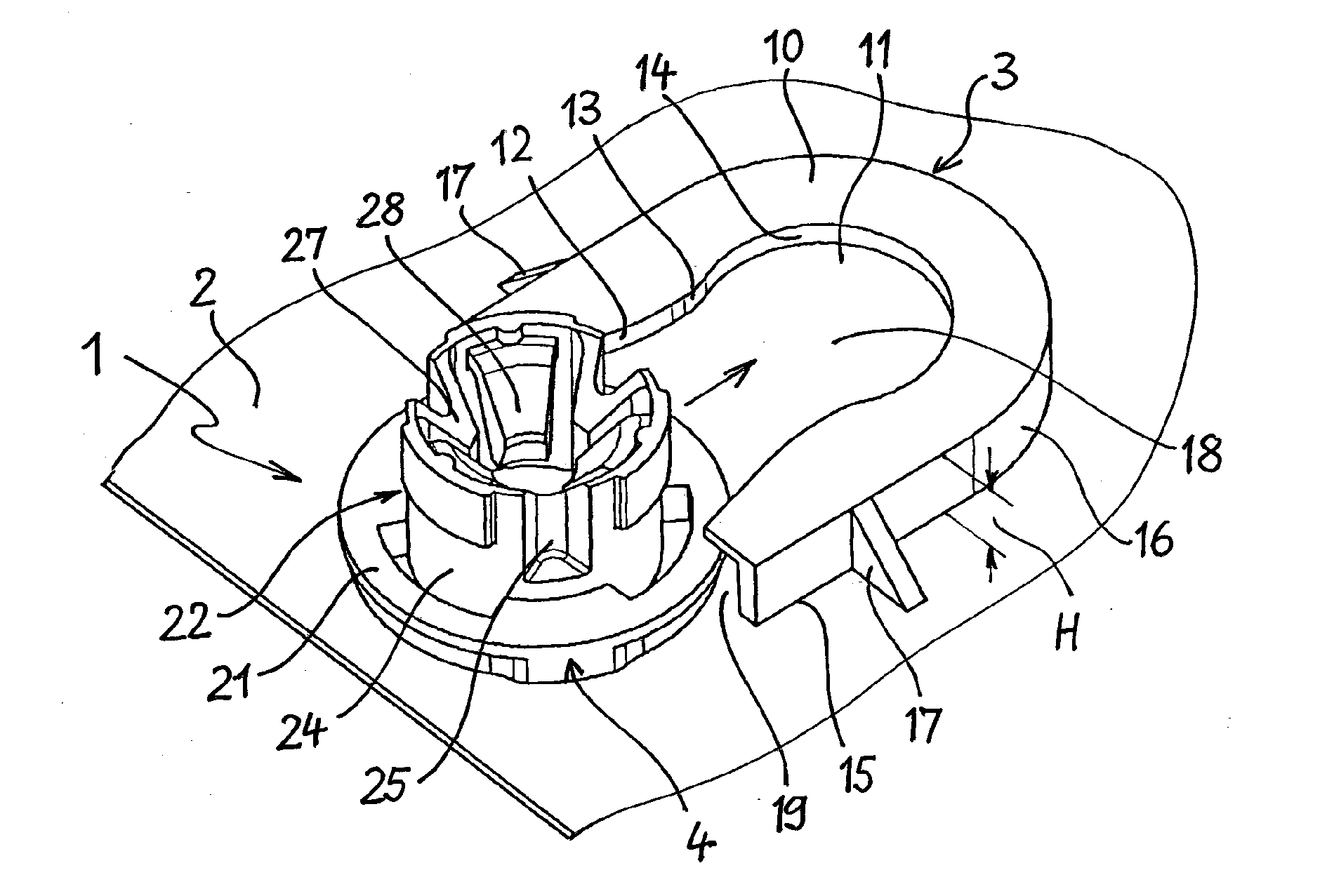 Fastening device