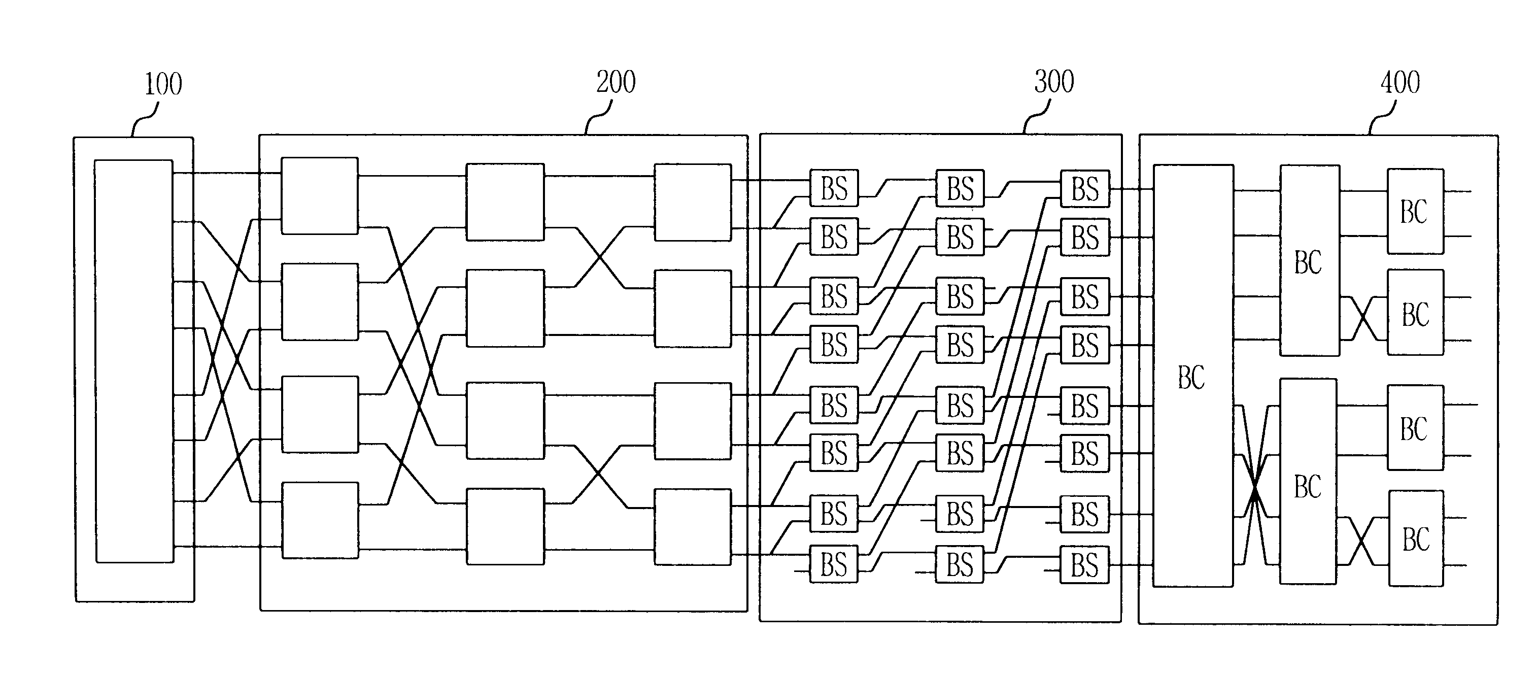 Apparatus and method for configuring multicasting network in asynchronous transfer mode switching system