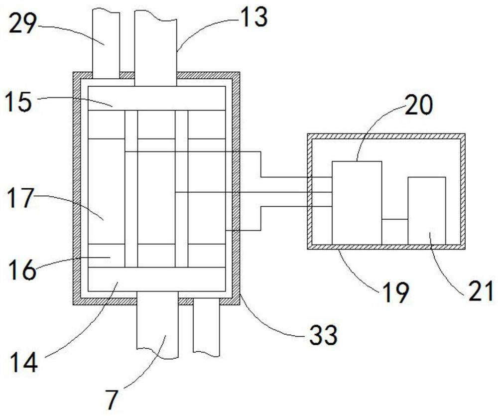 An evaporative cooling air-conditioning system using industrial waste heat to provide electrical energy