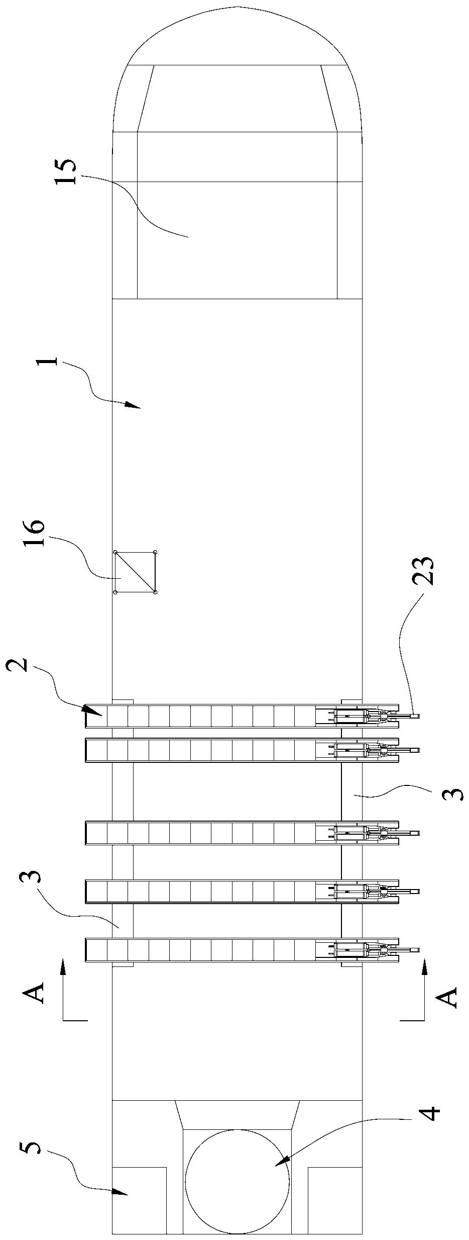 Lifting vessel and lifting operation method