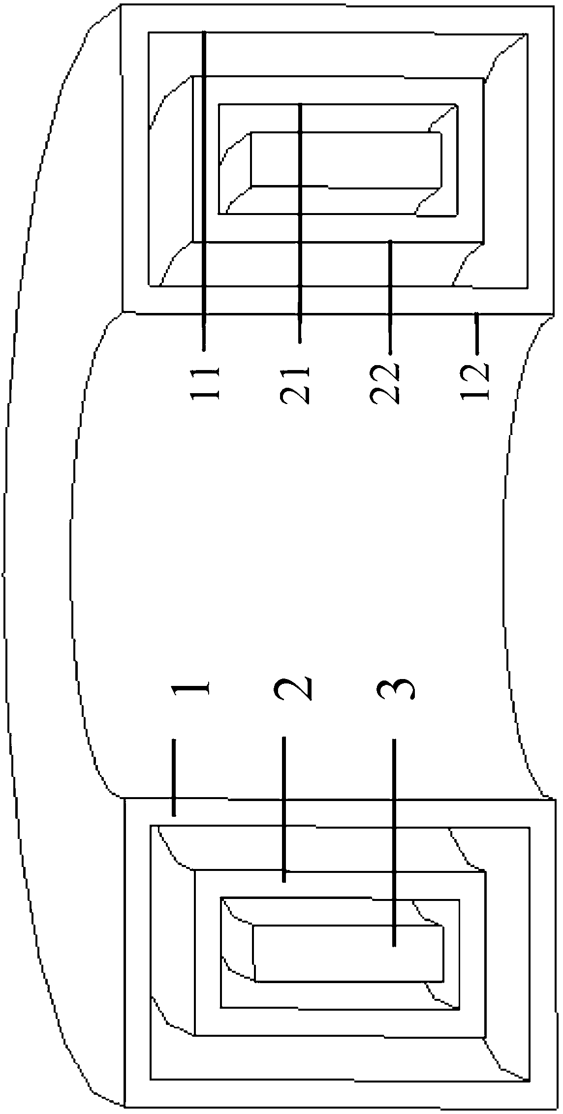 Dewar with magnetic shielding or electromagnetic shielding