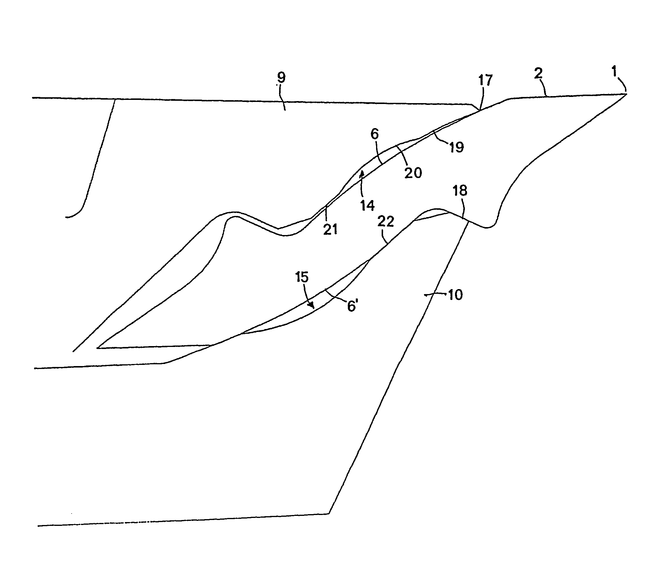 Chipper knife and holder therefor