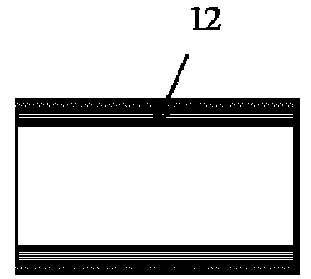 High-density hollow filter tip and composite filter tip thereof