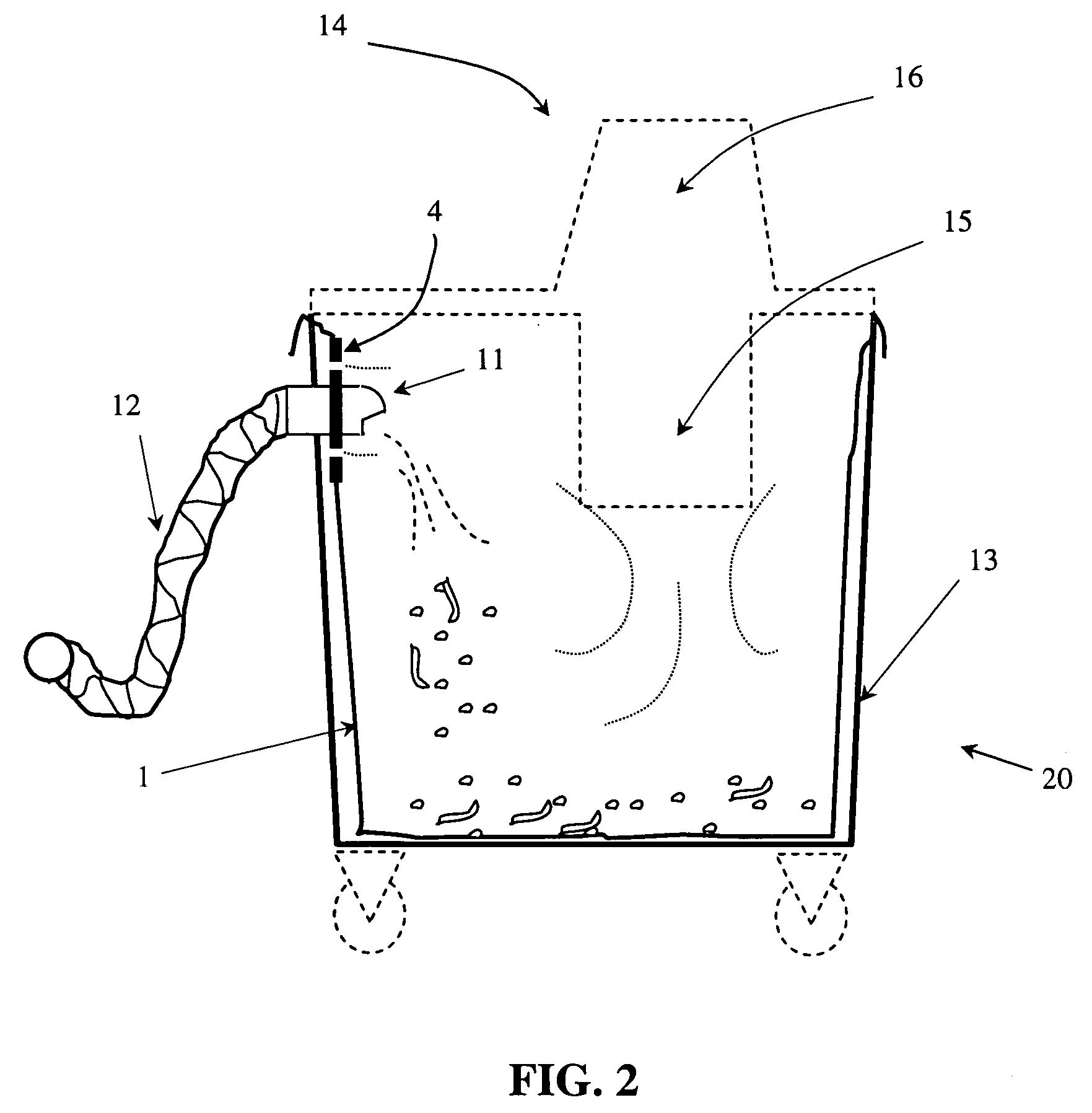 Disposable vacuum bags