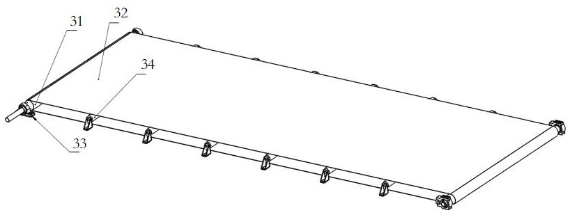 Air energy production line intelligent drying device