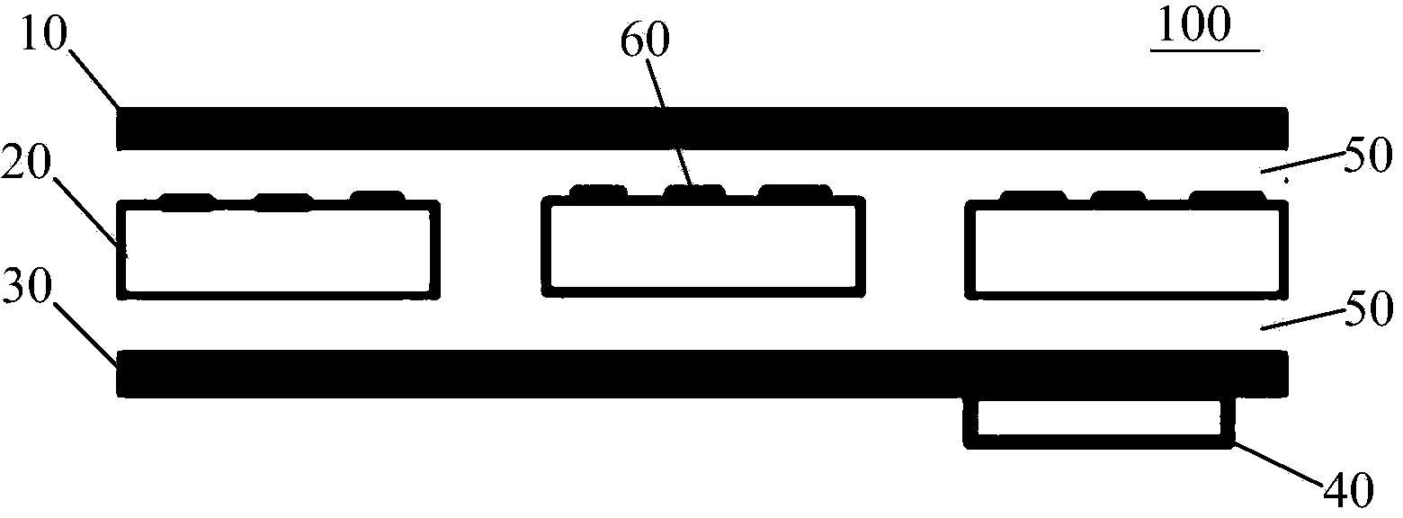 Frameless crystal silicon cell complete anti-PID light assembly and solar panel