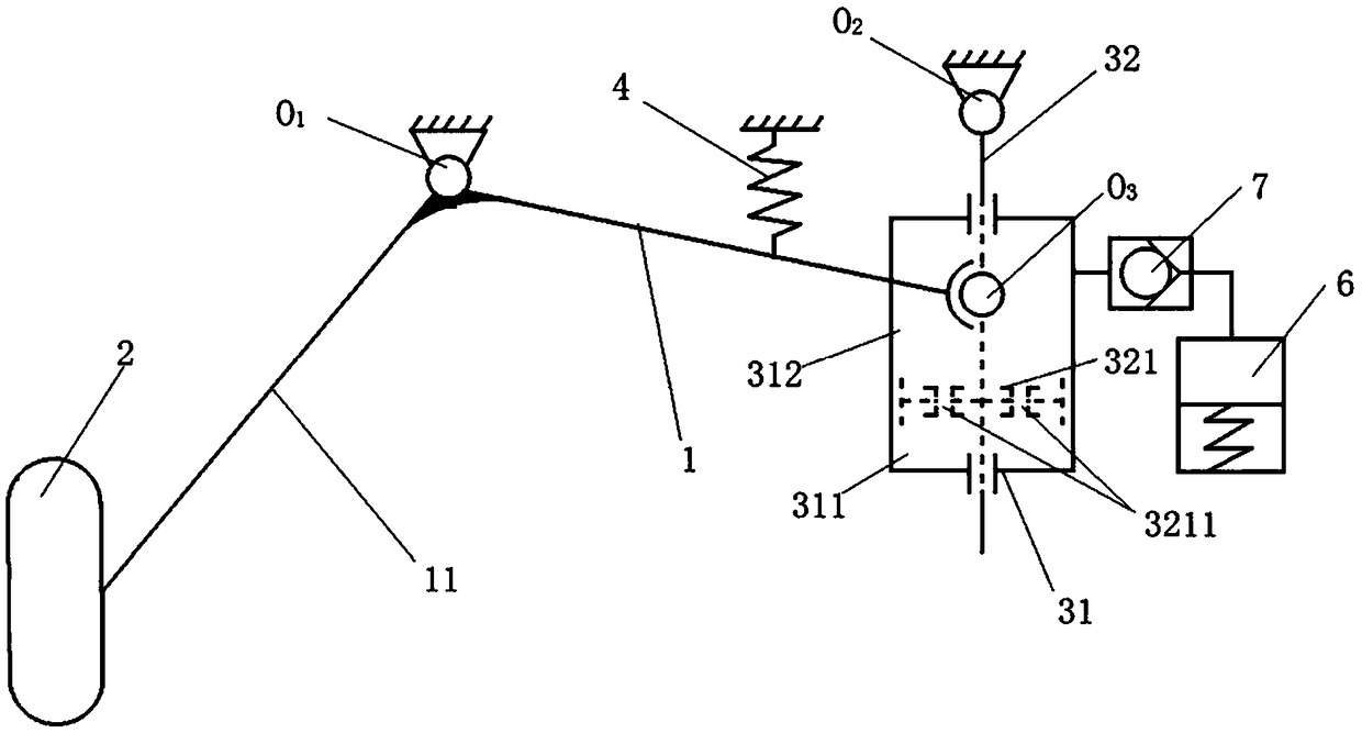 Landing gear cushioning mechanism and landing gear