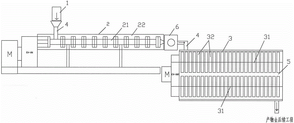 Device and method for continuous production of amino resin