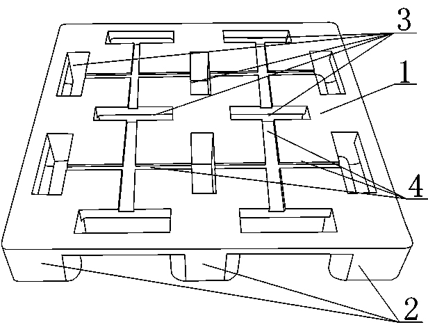 Improved storing device used after dumbbell type parts are cleaned during automobile maintenance