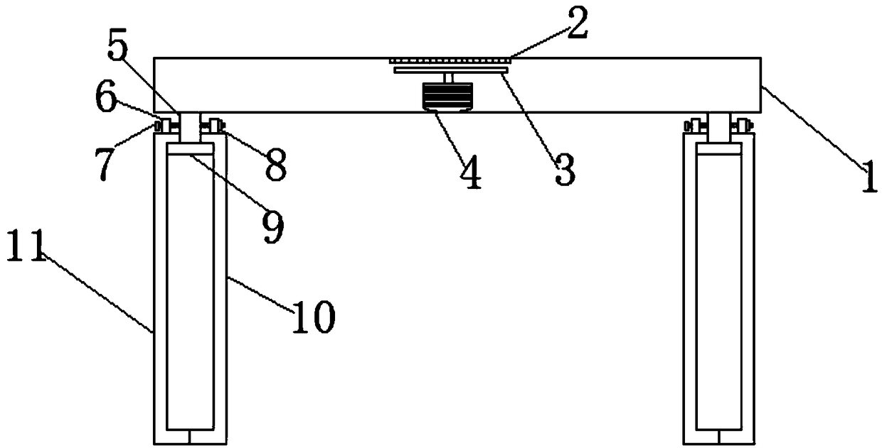 Hand held computer placing table