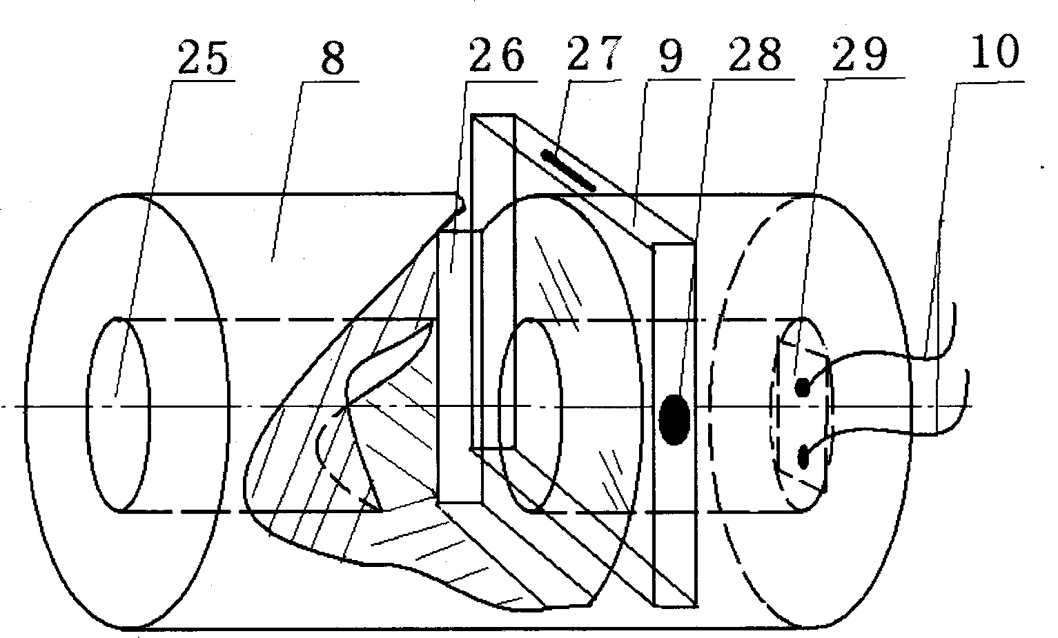 Brewster law demonstrating and refractive index measuring instrument