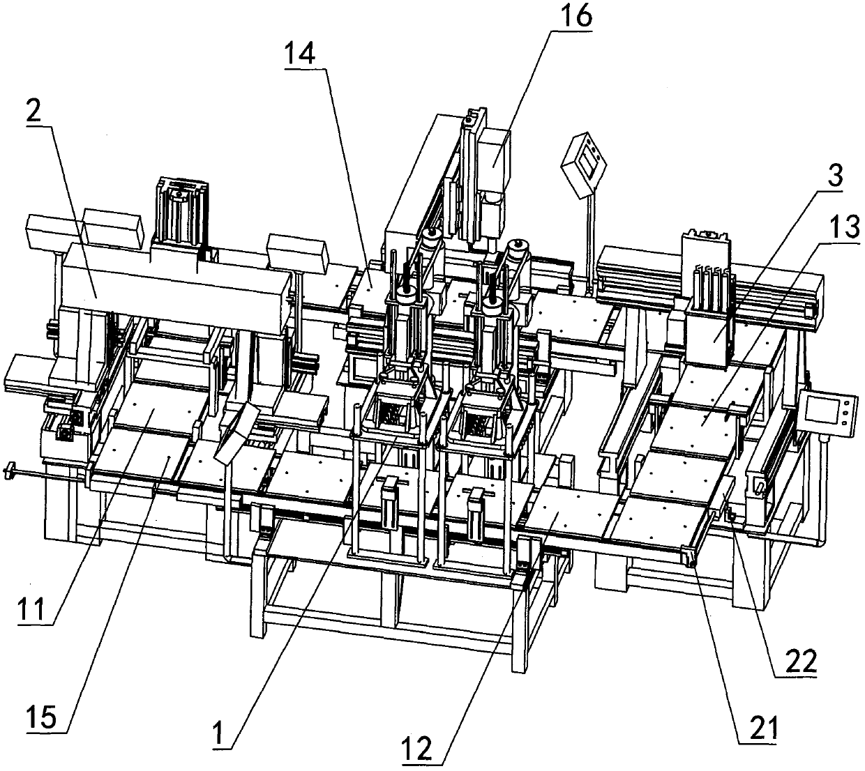 A processing system applied to industrial production