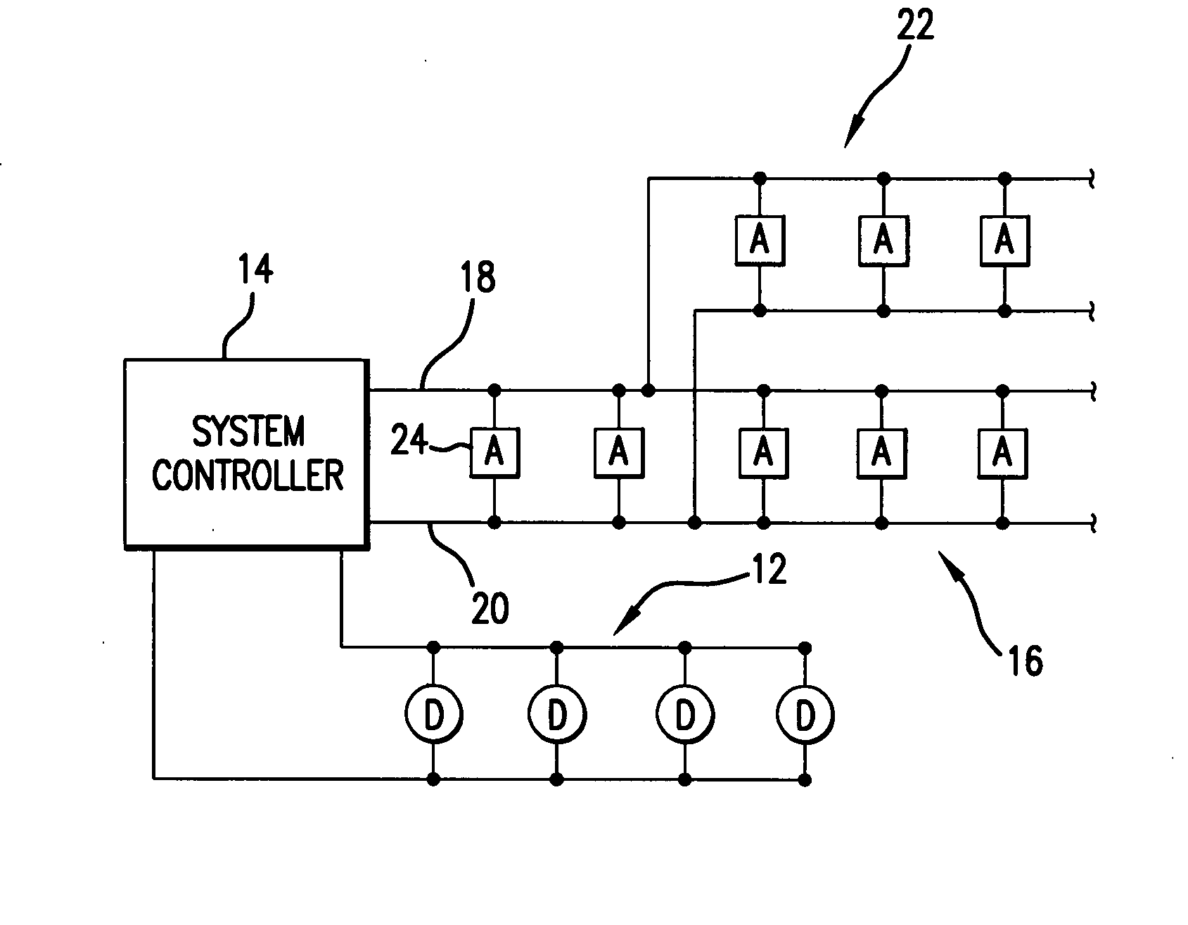 Multiwavelength smoke detector using white light LED