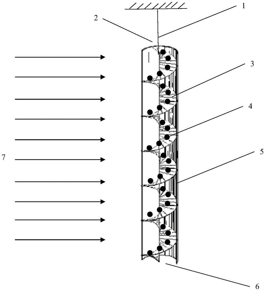 Tubular solid particle solar thermal receiver with inserts