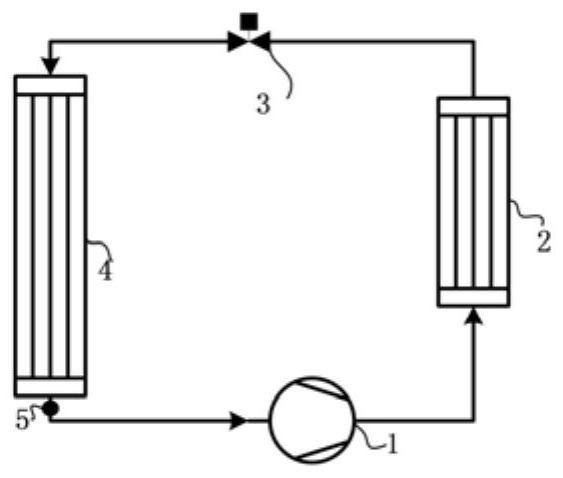 Frosting and defrosting system and method for external heat exchanger of electric automobile