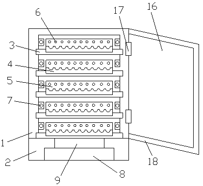 Split-type small isolation sterilization box