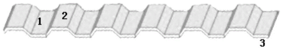 A solid oxide fuel cell cathode gas flow field plate and its preparation method