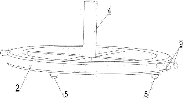 Reel cable laying tool