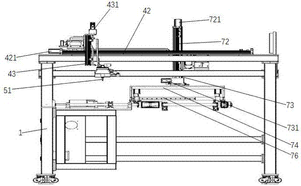 Vision guiding type automatic dispensing system and operating method thereof