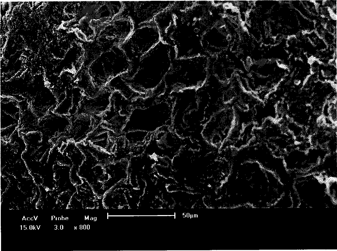 Method for preparing biocompatible high-strength three-dimensional connected porous PVA hydrogel