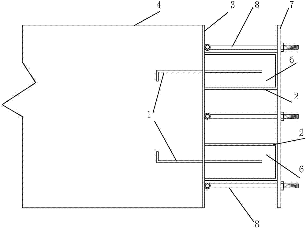 Manufacturing method for concrete expansion joint dual waterstop structure