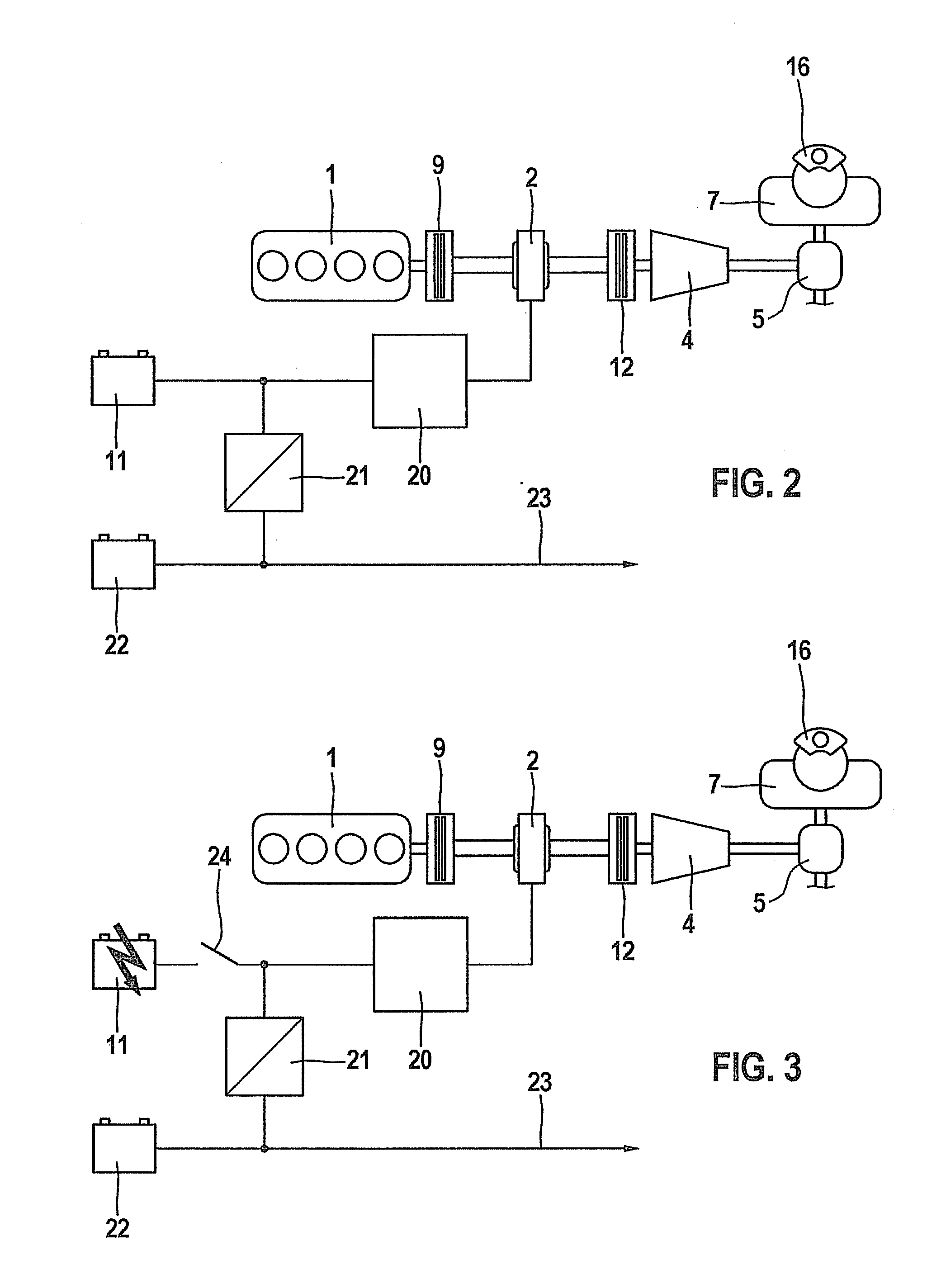 Method and device for operating a hybrid vehicle in the event of a fault in an energy system